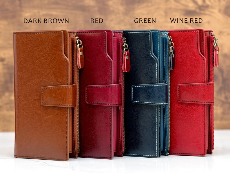 Personalized Womens Wallet Christmas Gift RFID Wallet Etsy