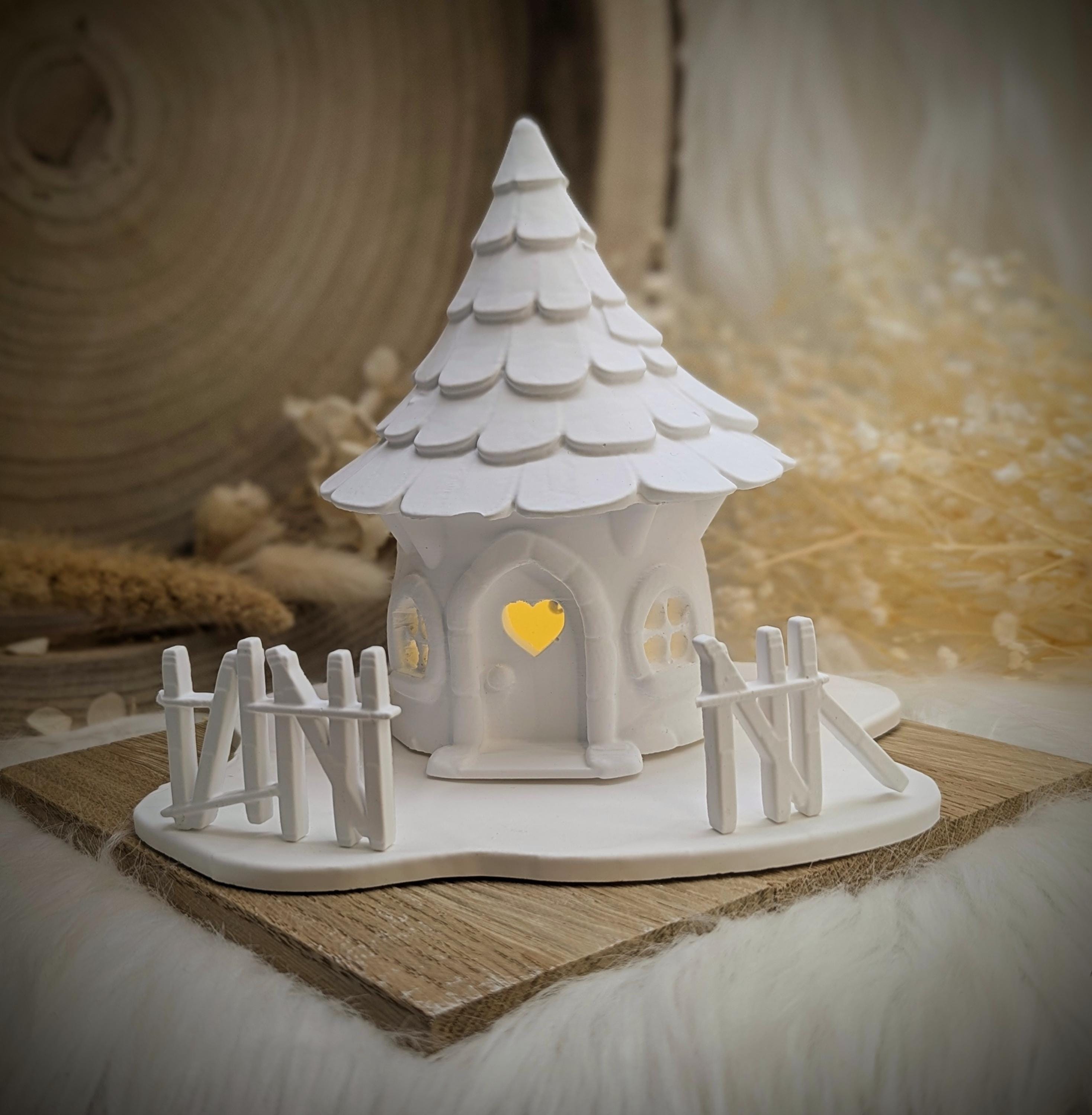 Silicone mold incense house / light house / miniature / casting mold / Raysin / silicone mold