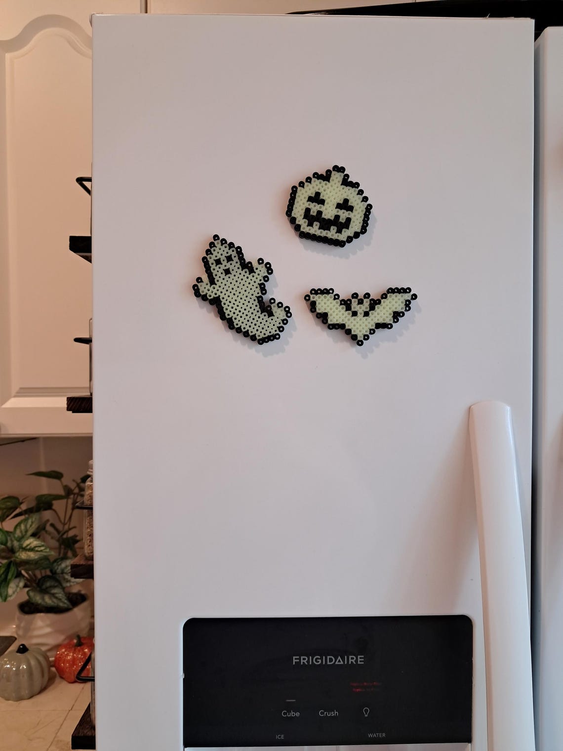 Handmade 3 Piece Glow in the Dark Halloween Magnet Set - Etsy