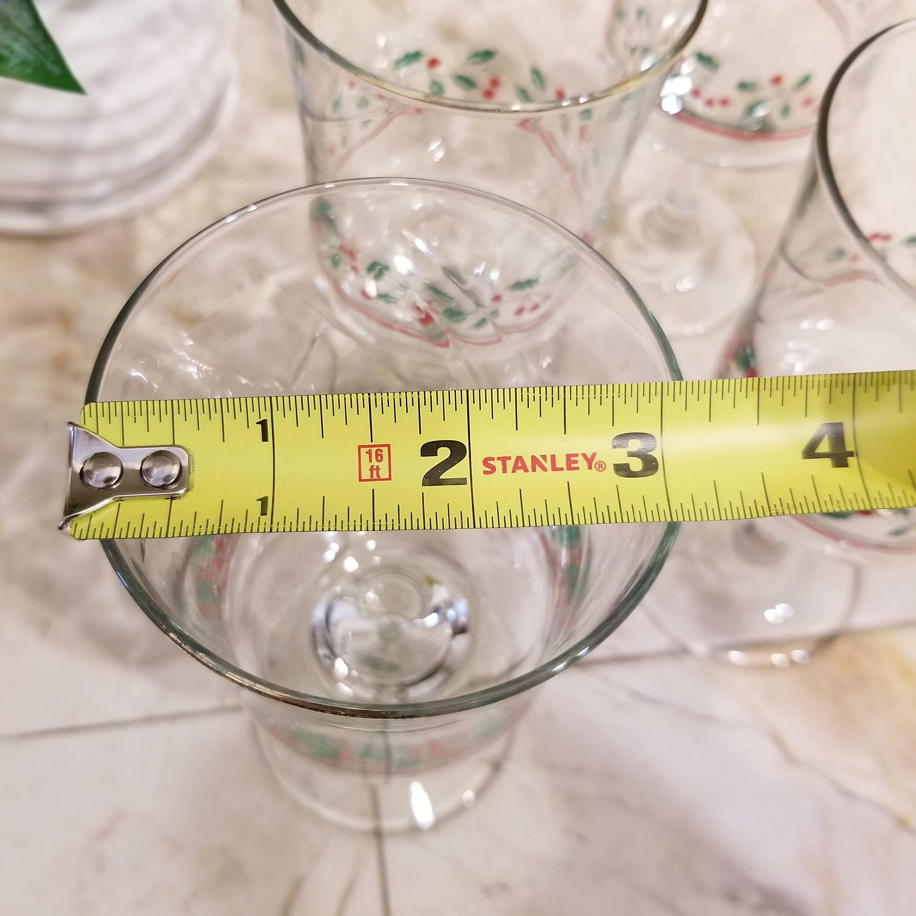 etched floral wine glasses Hand-etched Floral Wine Glass