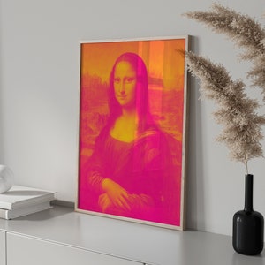 Mona Lisa Print, Mona Lisa Poster, Monalisa Print, Monalisa Poster, Printable Art, Printable Print, Printable Poster, Printable Wall Art