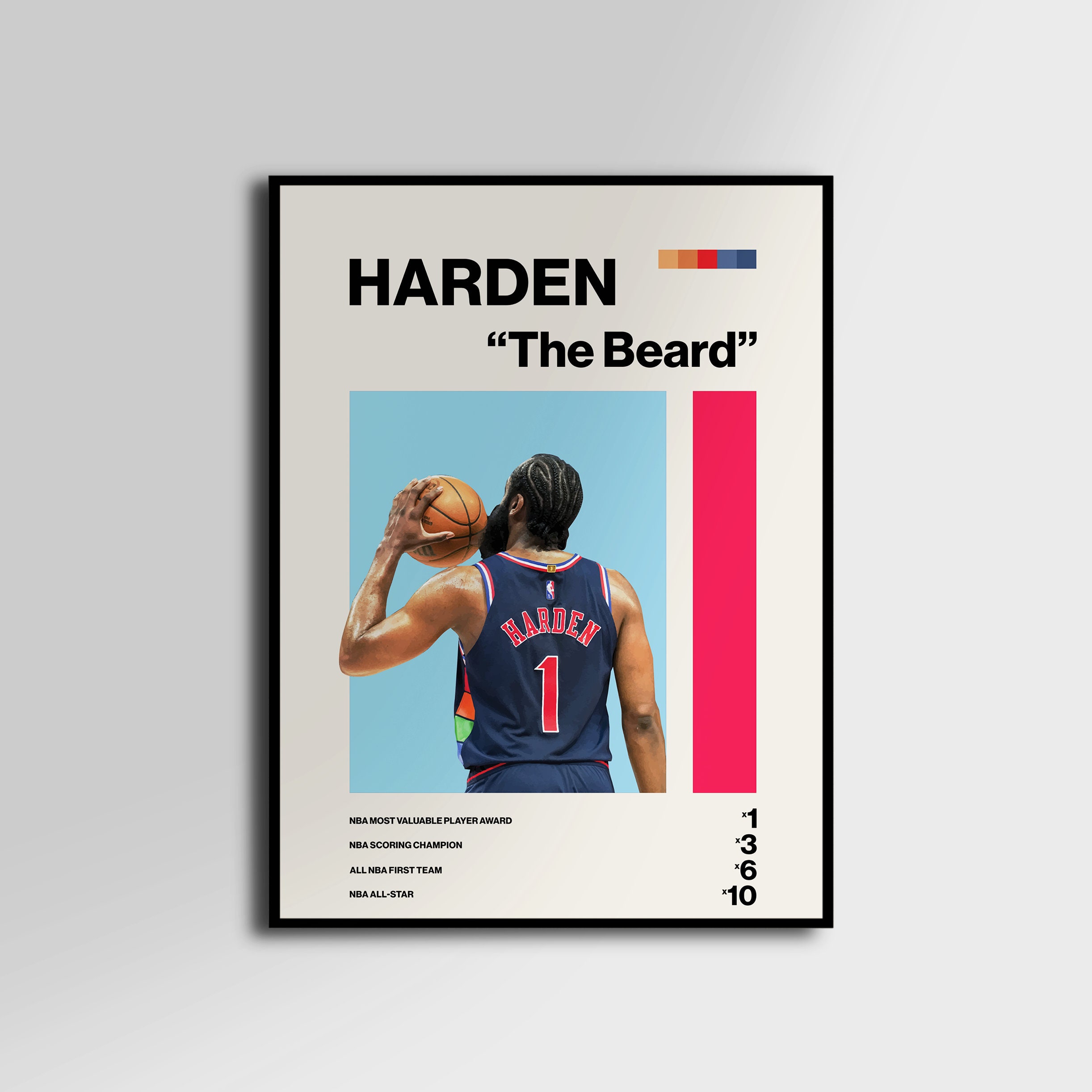  2019-20 OPTIC EXPRESS LANE #1 JAMES HARDEN ROCKETS