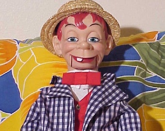 Upgraded MORTIMER SNERD - Edgar Bergen Semi-Professional 30" Ventriloquist Dummy Doll - Hollow Wood framebody