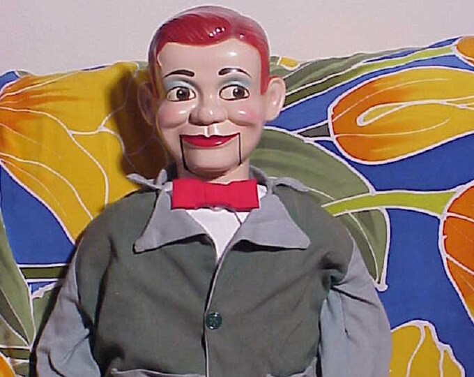 Vintage Jerry Mahoney 32 Hollow Body Ventriloquist Dummy Doll Paul