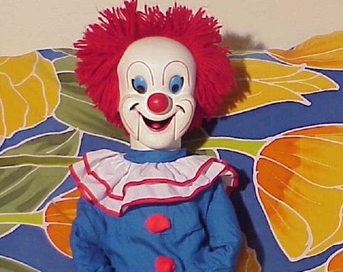 BOZO THE CLOWN 30 Original Version Ventriloquist Dummy Doll 1970s80s Larry Harmon Pictures