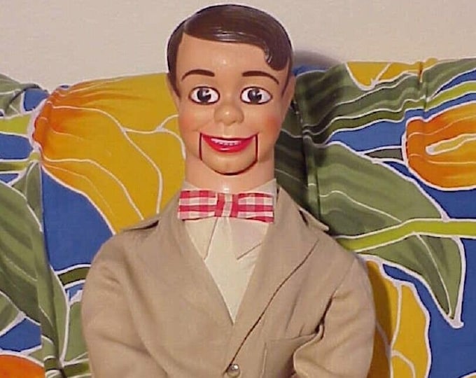 DANNY O'DAY 30 Ventriloquist Dummy Doll With Booklet Jimmy Nelson Made