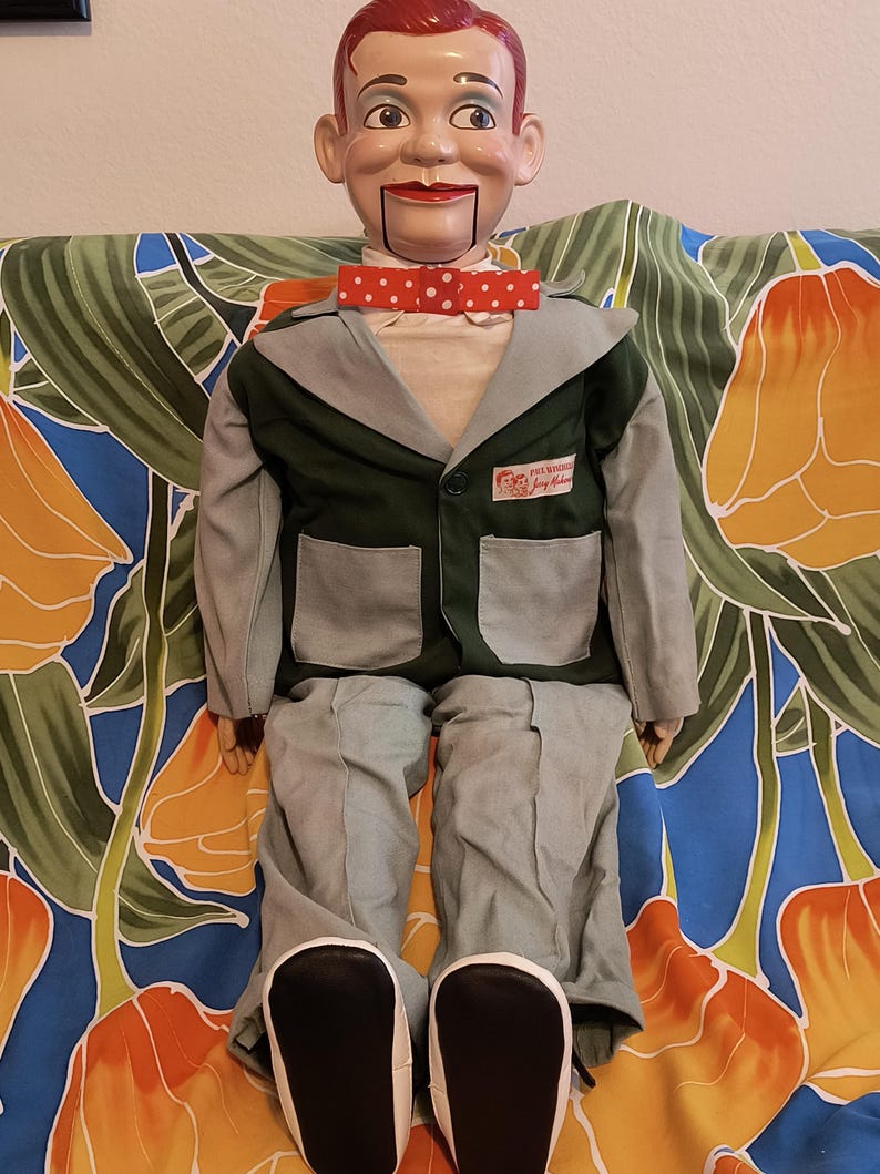 Working JERRY MAHONEY 32" Ventriloquist Dummy - Paul Winchell - Juro ...