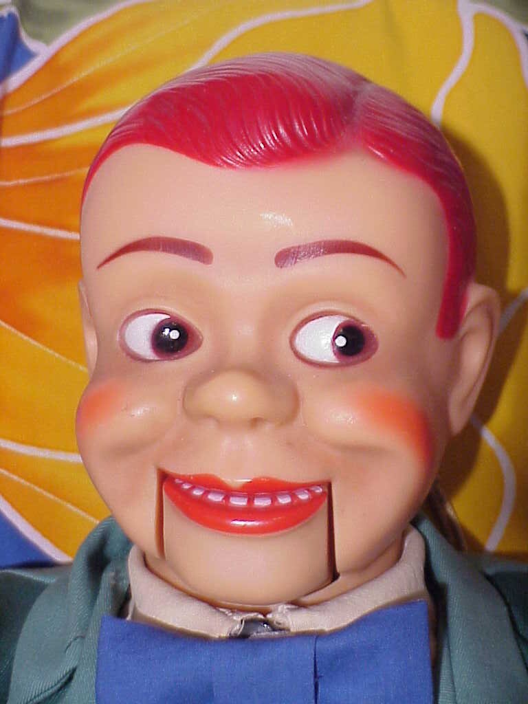 Vintage 1960's JERRY MAHONEY 24 Ventriloquist Dummy Doll With Red Hair Paul Winchell Made by