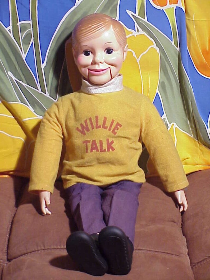 Vintage WILLIE TALK 24 Ventriloquist Dummy Doll 1973 by Etsy