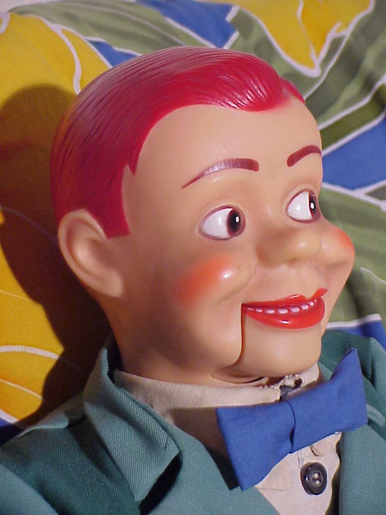Vintage 1960's JERRY MAHONEY 24 Ventriloquist Dummy Doll With Red Hair Paul Winchell Made by