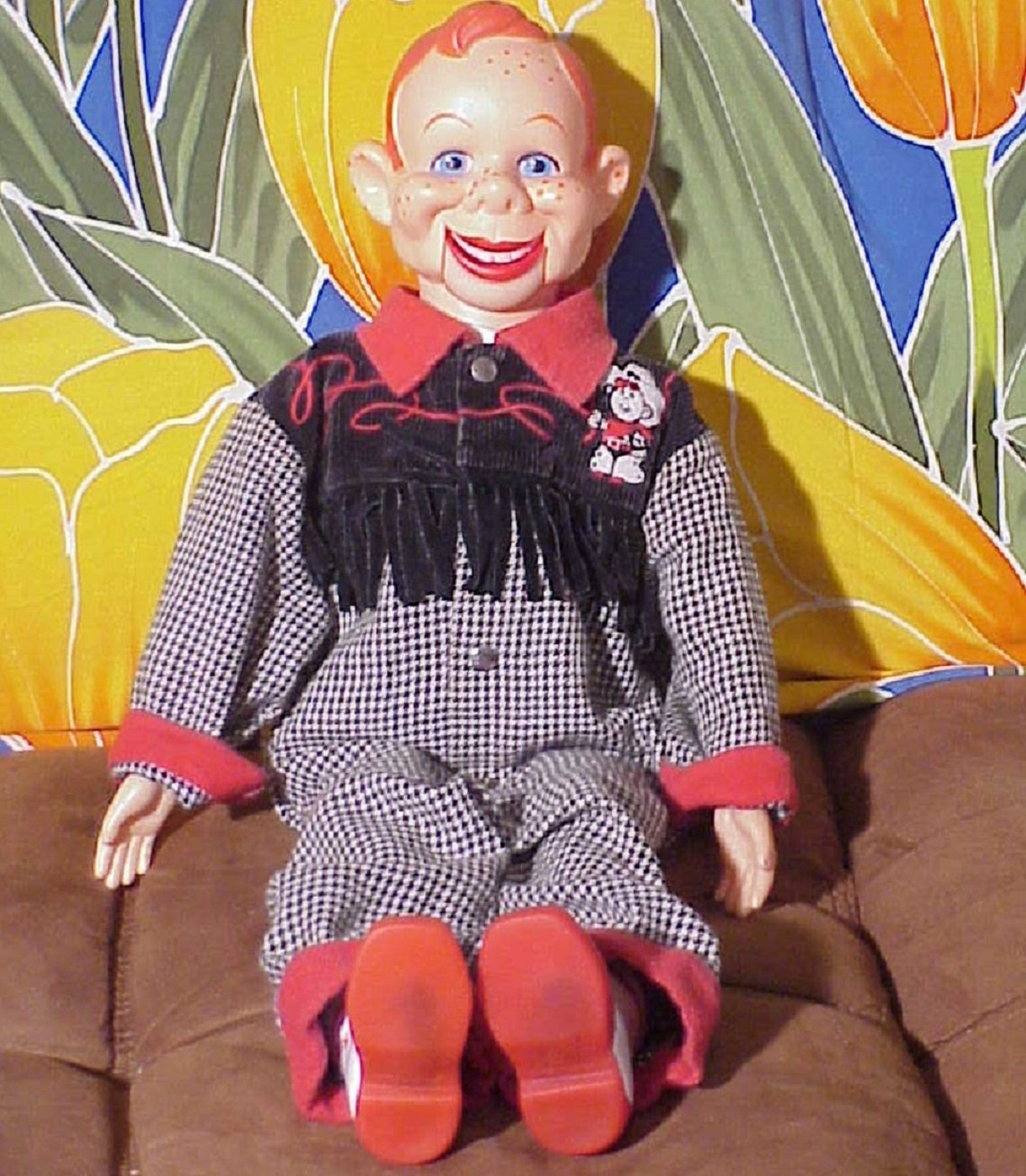 Vintage HOWDY DOODY 24 Ventriloquist Dummy Doll Circa Etsy
