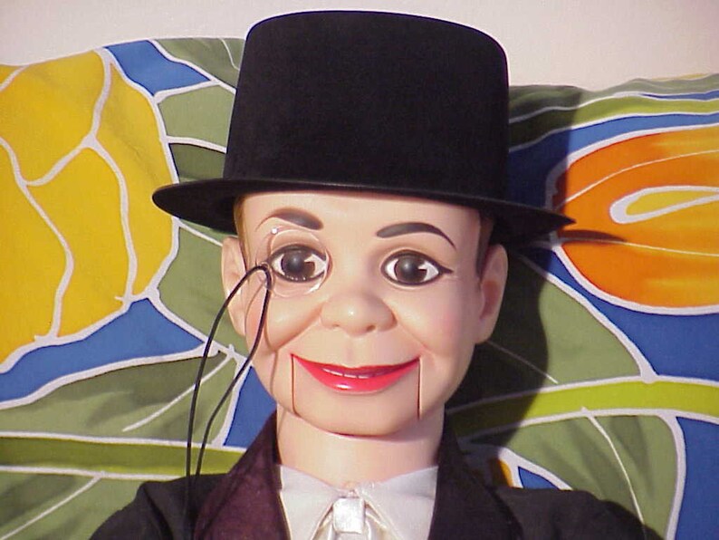 CHARLIE Mccarthy 30 Ventriloquist Dummy Doll Edgar Etsy