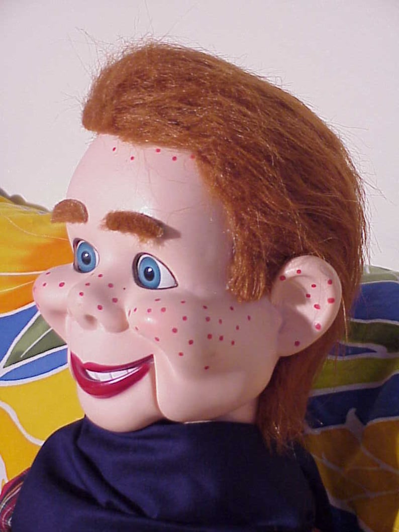HOWDY DOODY Super Deluxe Upgrade 30 Ventriloquist Dummy With Hair