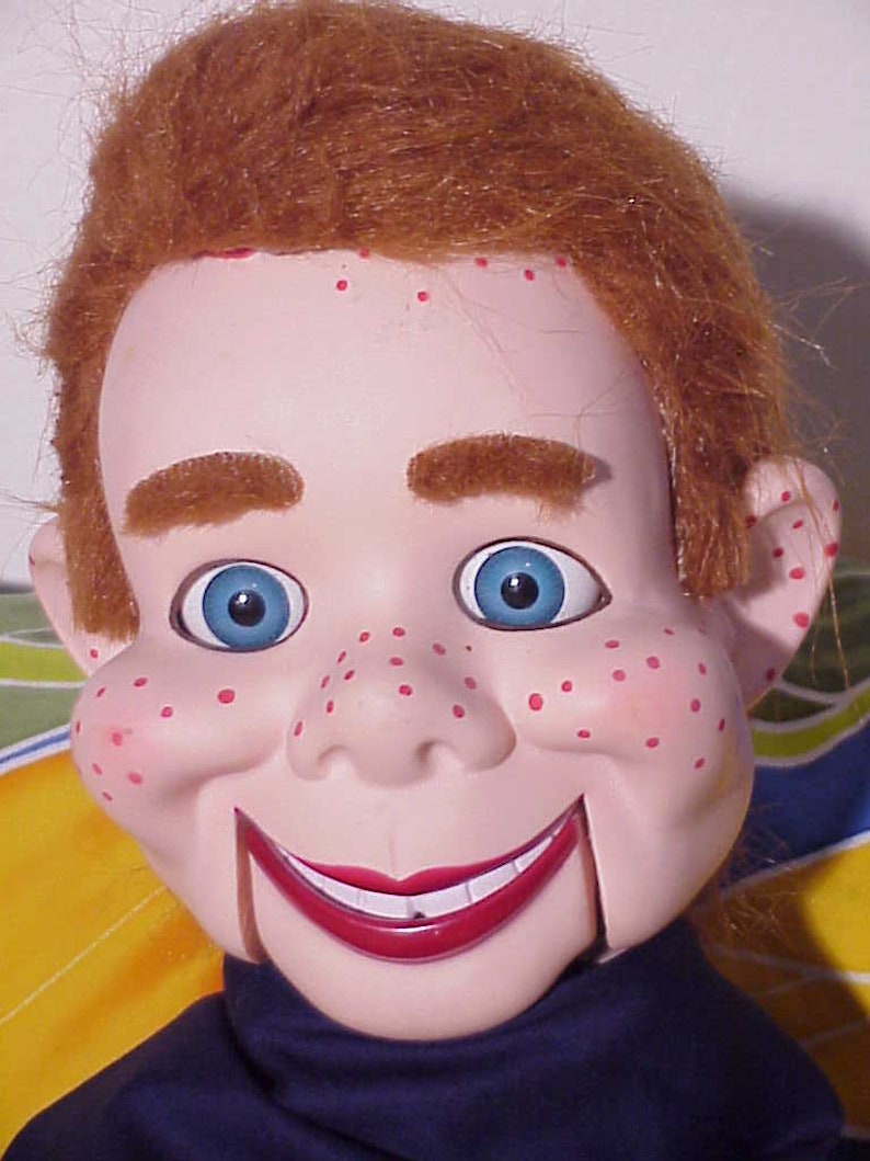 HOWDY DOODY Super Deluxe Upgrade 30 Ventriloquist Dummy With Hair