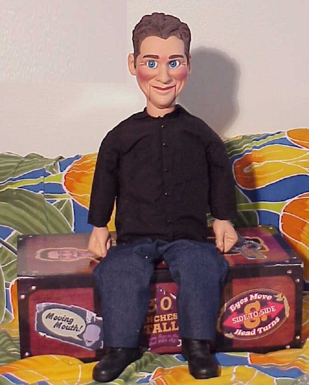 LITTLE JEFF Dunham 30 Ventriloquist Dummy NECA W/sealed D V D/booklet Works Great Closest to