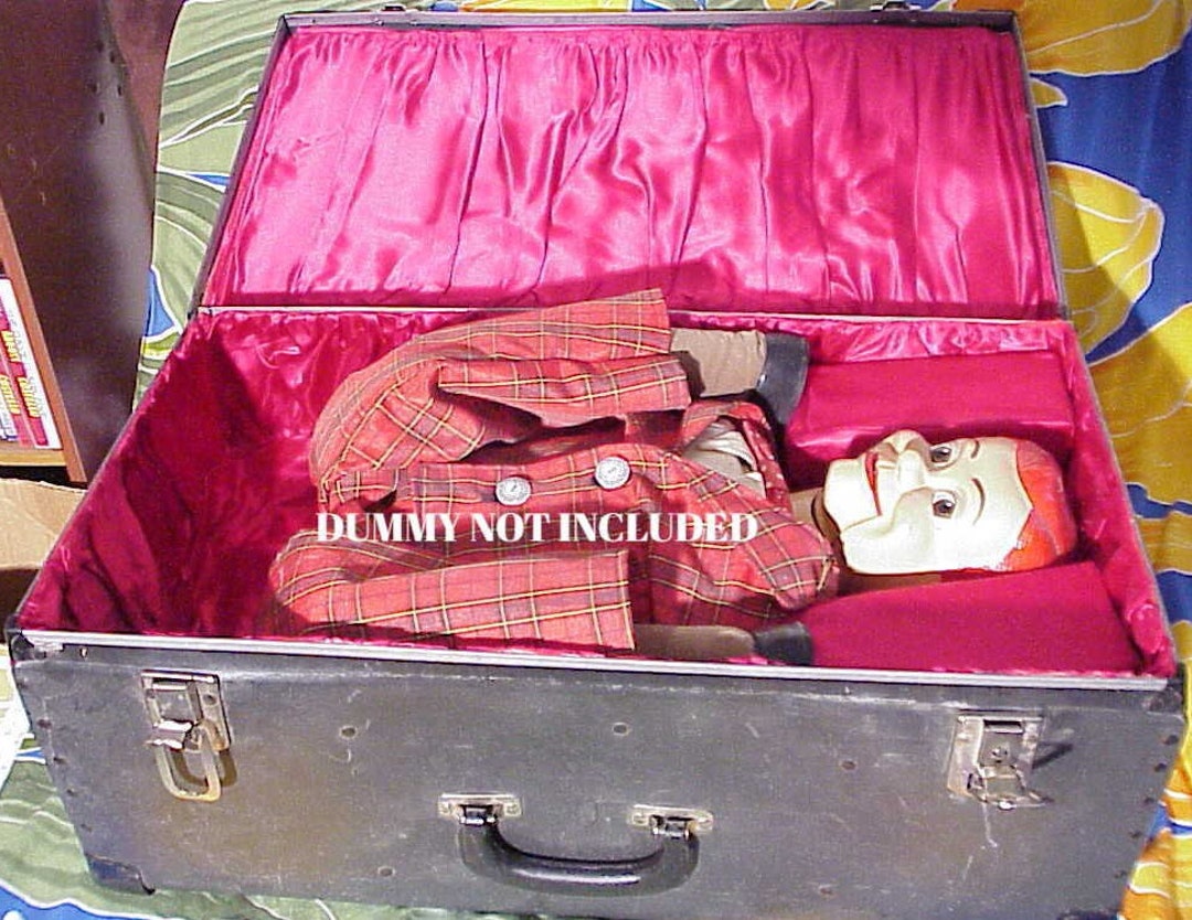 Professional Size VENTRILOQUIST DUMMY Padded/lined Carrying/storage