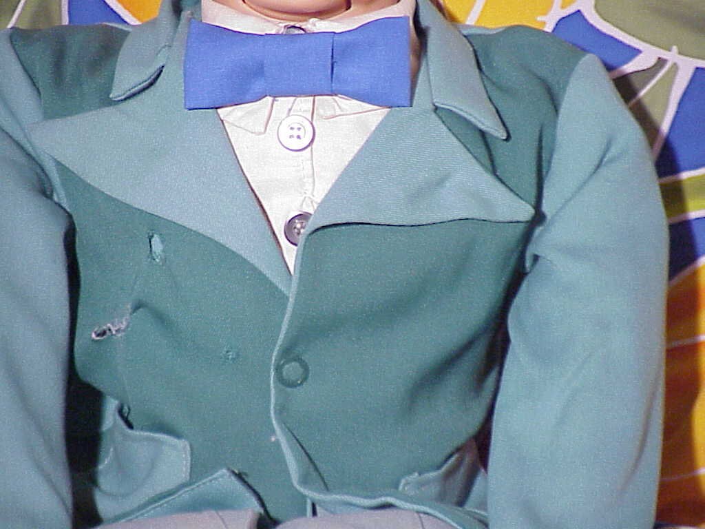 Vintage 1960's JERRY MAHONEY 24 Ventriloquist Dummy Doll With Red Hair Paul Winchell Made by