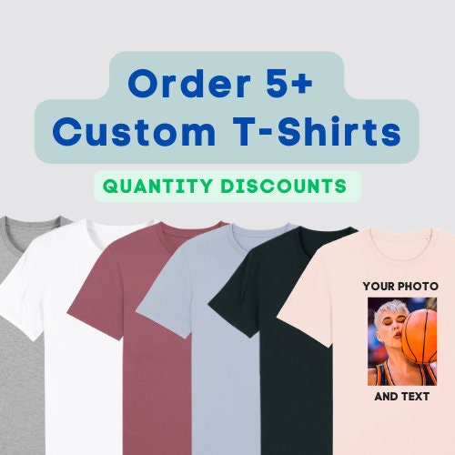 Custom Iron on Vinyl Prints for T-shirts Personalized Heat Transfer Vinyl  Text/image/logo Custom HTV for Shirts 