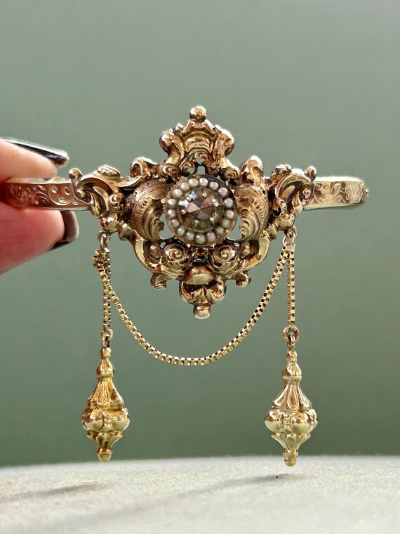 Antique Late Georgian/Early Victorian Diamond, See