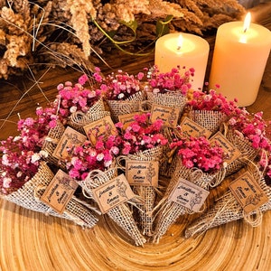 Bomboniere magnetiche per gli ospiti, bomboniere per matrimoni, mini bouquet di fiori secchi, bomboniere floreali, bomboniere magnetiche all'ingrosso, bomboniere magnetiche, bomboniere per baby shower