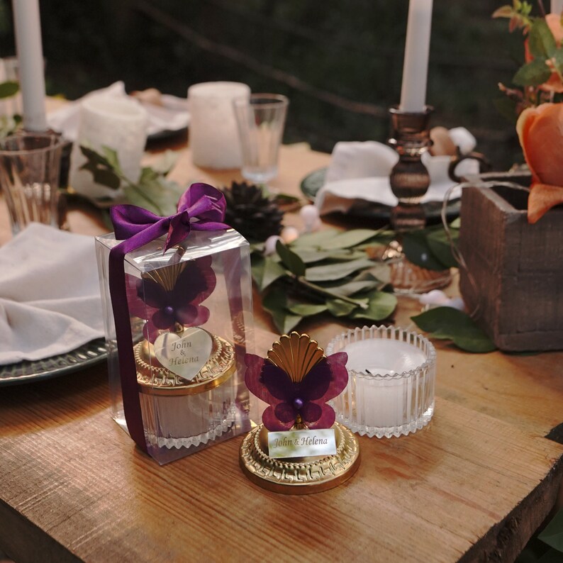 Candle Wedding Favor for Guests in Bulk Personalised Wedding Etsy