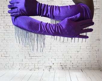 Guanti In Raso Lunghissimi Senza Dita: L'accessorio Glamour Che Cercavi Per Feste E Serate Speciali