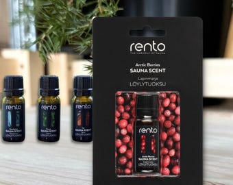 RENTO Sauna Essential Oil: Finnish Aromatherapy Scents (10 ml)