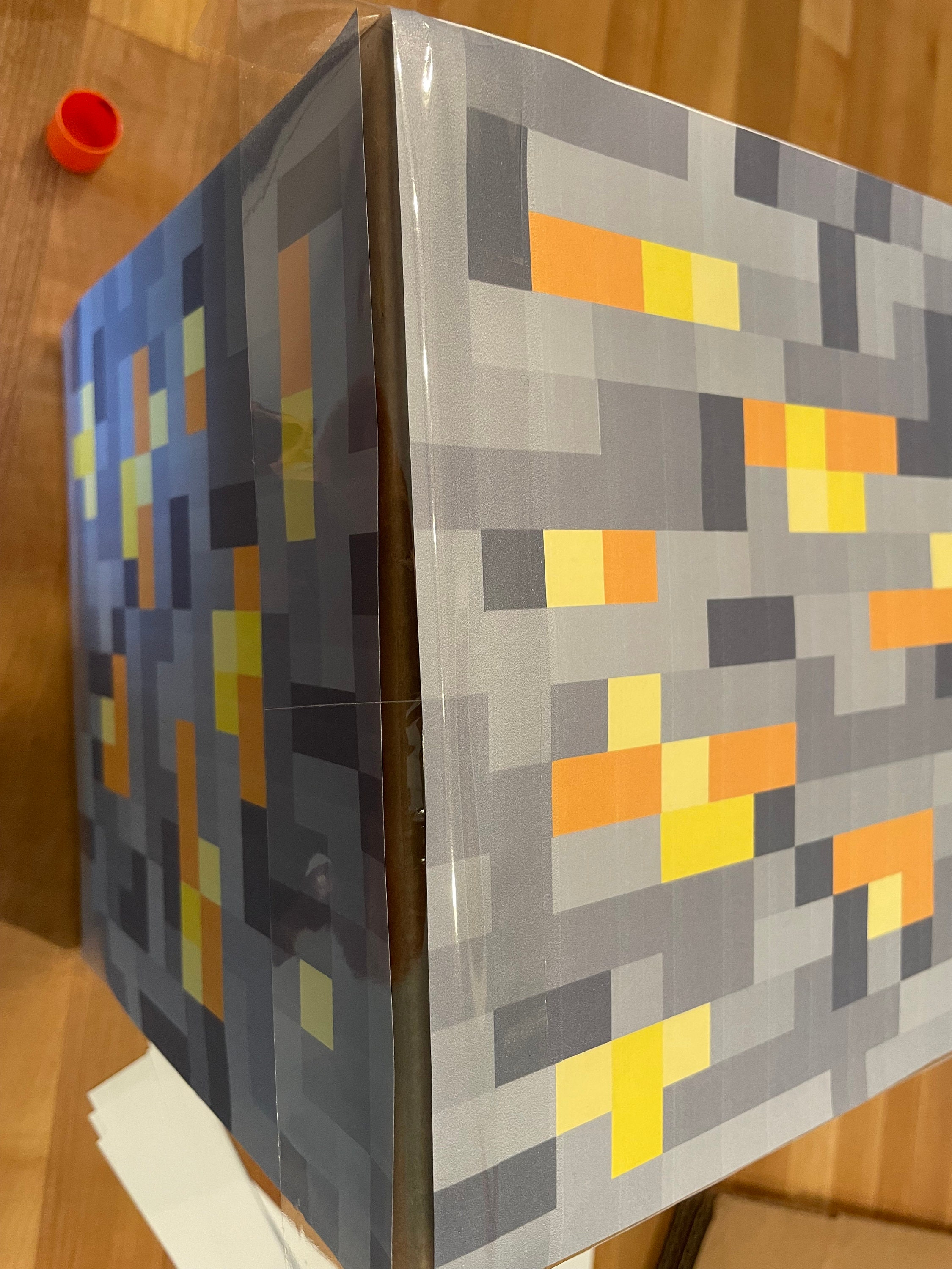 Minecraft Style Life Size Blocks Printable Template- DIY - Etsy