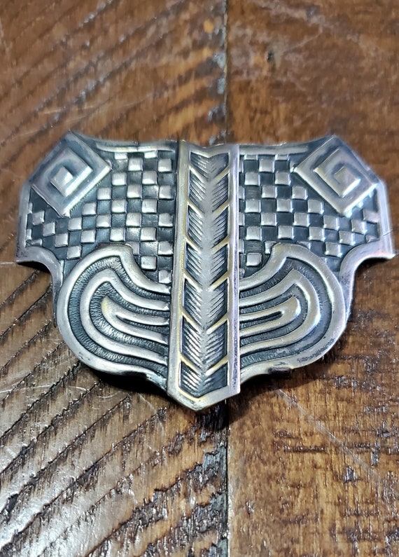 Vintage 2 Piece Belt Buckle