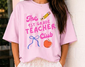Teacher Tshirt Grade Level Shirt Teacher Team T shirt Back To School Elementary Teacher Apparel New Teacher Gift Teacher Bestie Teacher Team