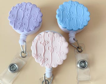 Interchangeable Badge Reel Top Cute Badge Clip Bulk Preppy Nurse Accessory for Teacher Badge Holder for Id Holder Office Staff Gift