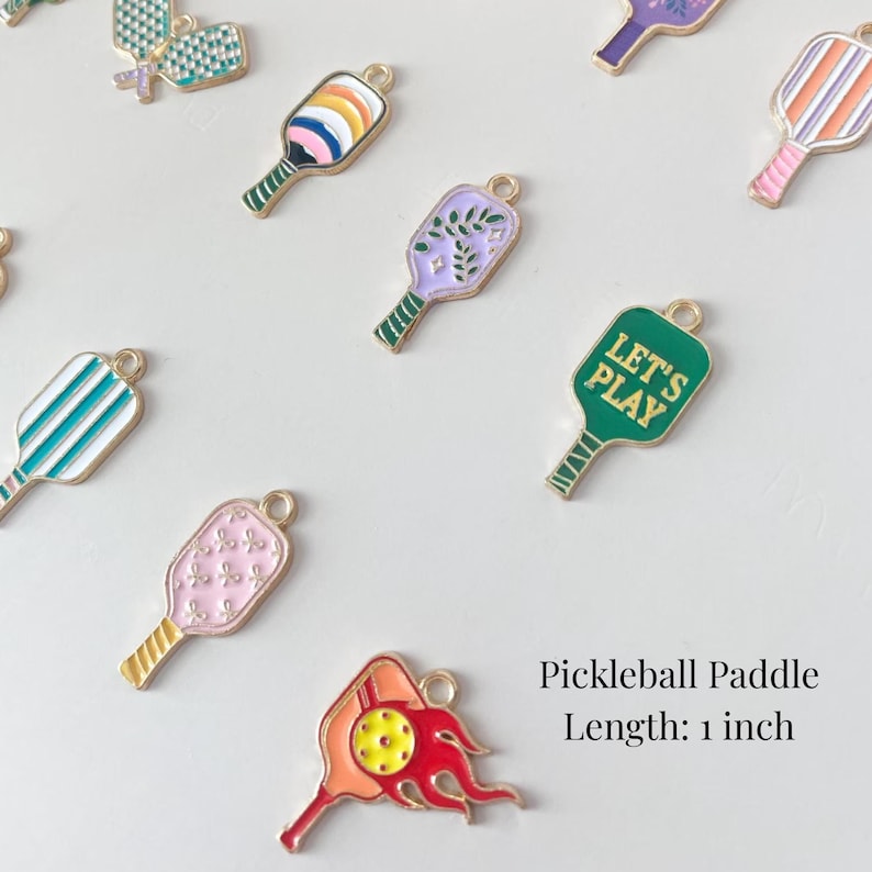 Pickleball Keychain Custom Pickleball Gift Idea for Women Pickleball Team Gift for Pickleball Lover Birthday Gift Pickleball Accessory image 4