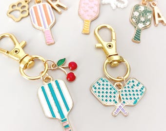 Pickleball Keychain Custom Pickleball Gift Idea for Women Pickleball Team Gift for Pickleball Lover Birthday Gift Pickleball Accessory