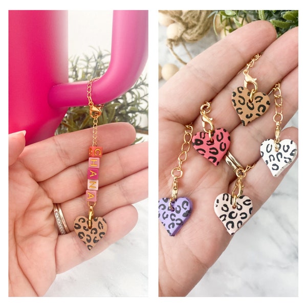 Leopard Accessories for Stanley Cup Etsy