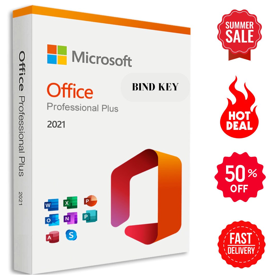 Microsoft Office Professional Plus 2021 For Windows, 47 OFF