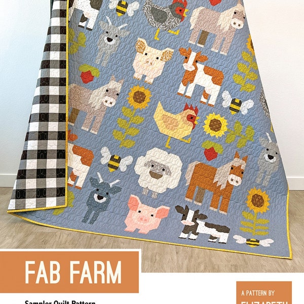 Elizabeth Hartman Fab Farm Quilt Pattern **JUST RELEASED**