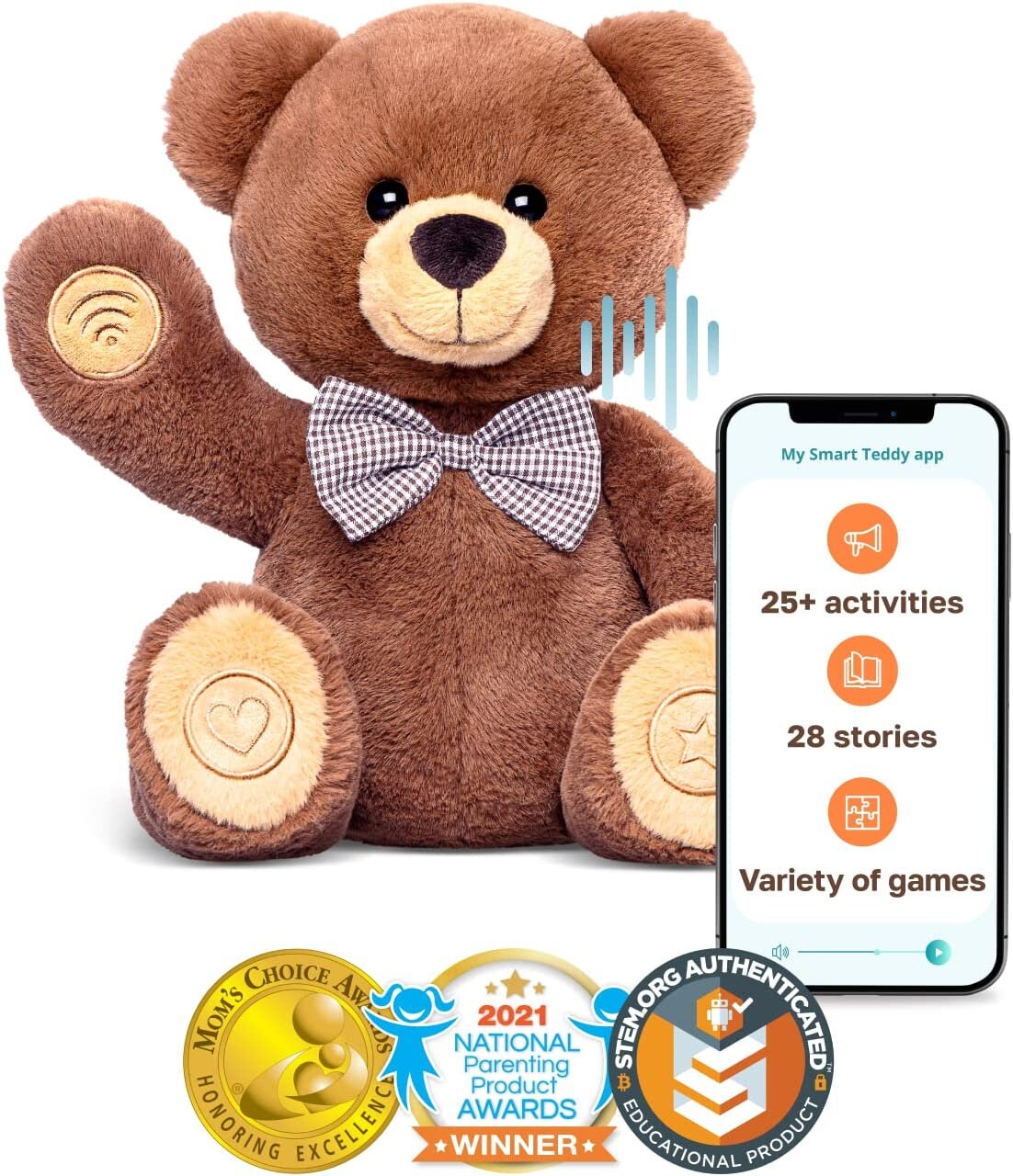 interactive talking teddy bear