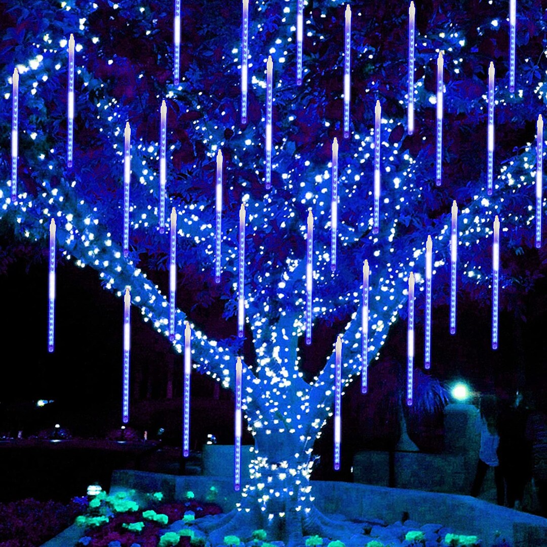 Christmas Meteor Shower Rain Lights Valentine Lights 30cm 8 Etsy Christmas Meteor Shower Rain Lights Valentine Lights 30cm 8 Etsy
