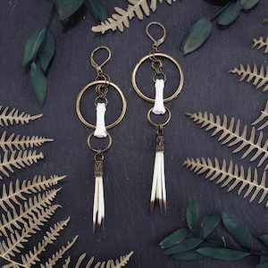 HERITAGE ESSENSE EARRINGS - Yellowstone earrings - Western Jewelry, Porcupine quill earrings - Cowgirl Style - Beth Dutton Earring