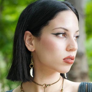 Fangs of Commitment Earrings | Witchy earrings | Whimsical Jewelry