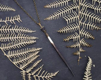 NOMADISCHE REISE HALSKETTE - Knochen Halskette - Boho Schmuck - Western Schmuck - Western Outfit - Knochen Halskette