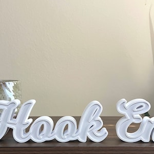 UT Hook Em Horns Longhorns Block Letter Shelf Decor | University of ...