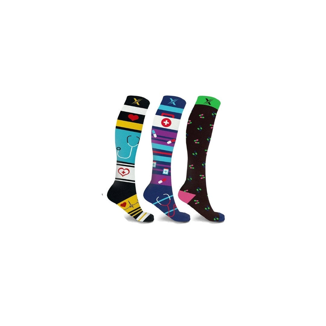 Compression Socks,1520mmhg, Healthcare Worker, Surgical Socks, Nurse