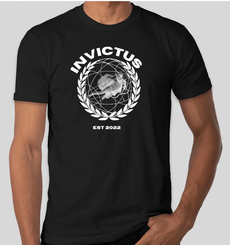 Invictus Graphics Invictus T-shirt Black BRAND NEW - Etsy