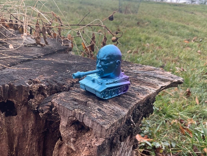 3D Printed the Rock Tank Figure, Dwayne Johnson Desk Companion - Etsy