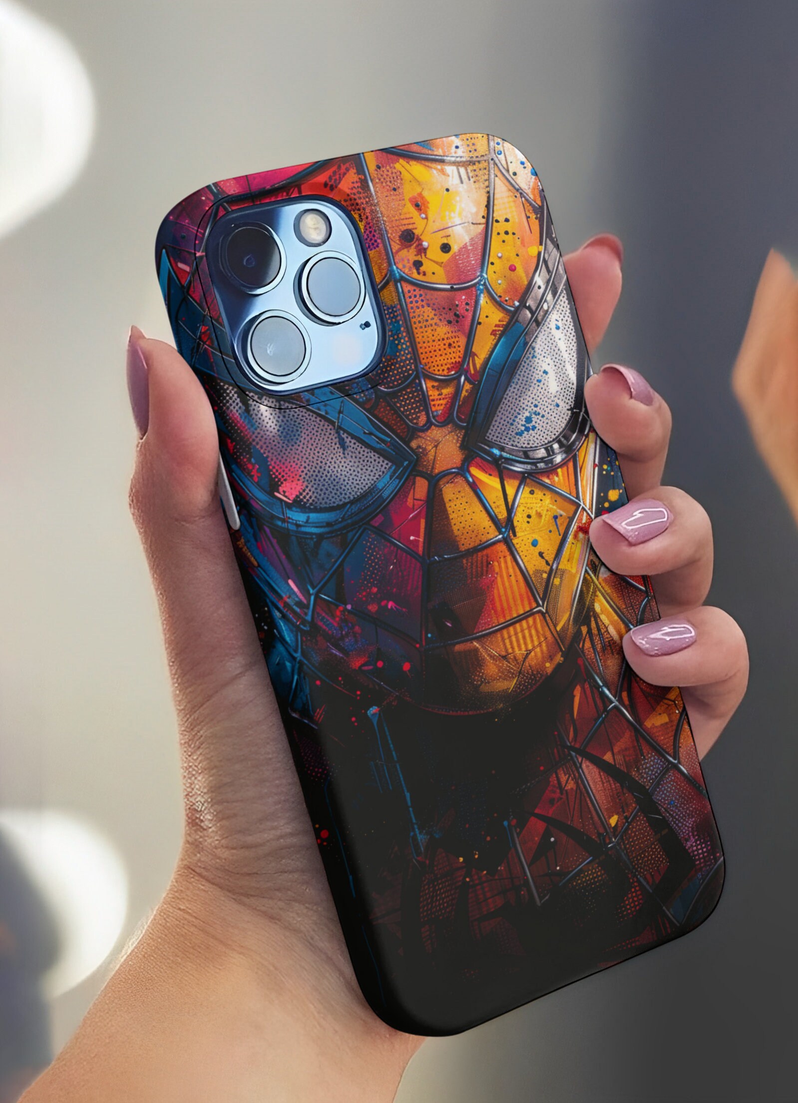 Spider-man Phone Cases, Comic Book Style, iPhone 15/14/13/12/11 Pro Max ...