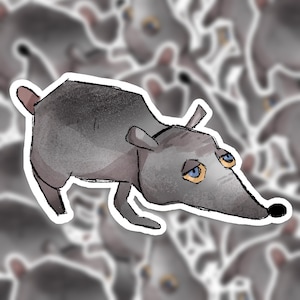 GIANT RAT JERMA985 Handgemachter Sticker!