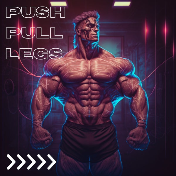 Push-Pull-Legs Workout Routine: The Ultimate Fitness Plan for Men and Women - Build Muscle and Burn Fat at the Gym