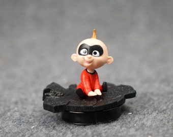 Children's toys model ornaments the Incredibles character doll scene ornaments