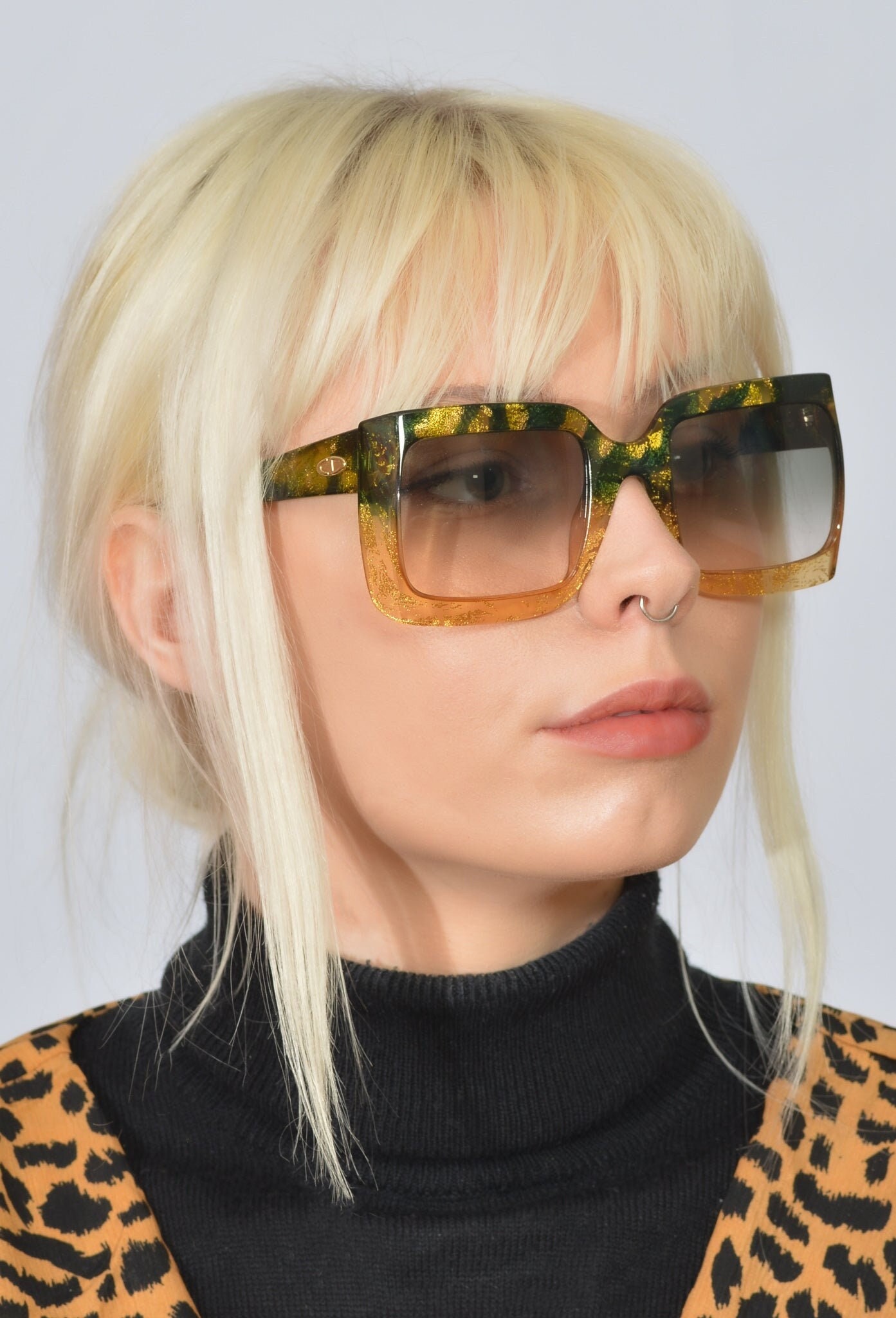 Louis Vuitton LV Vintage De Gran Tamaño Cuadrado Gafas De Sol De Las Mujeres  De La Marca De Lujo Diseñador Retro Femenino